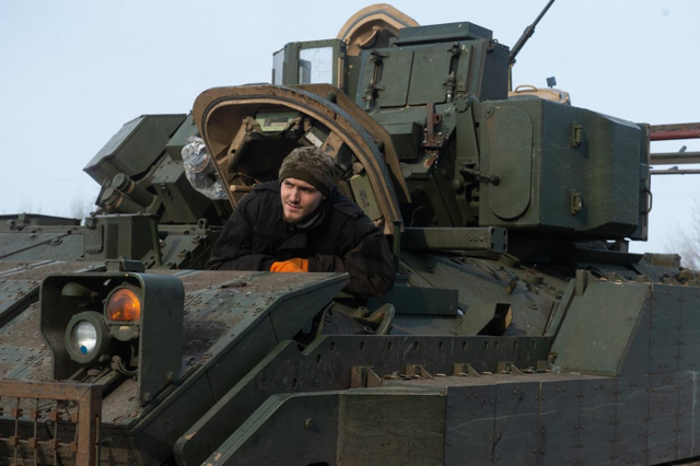 З початку року ремонтники відновили вже понад два десятки бронемашин. Фото надав автор