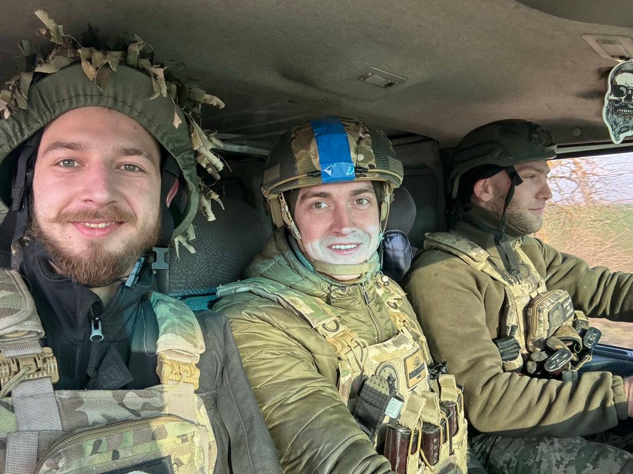 До виїздів у зону бойових дій Денисові та побратимам не звикати. Фото надав автор