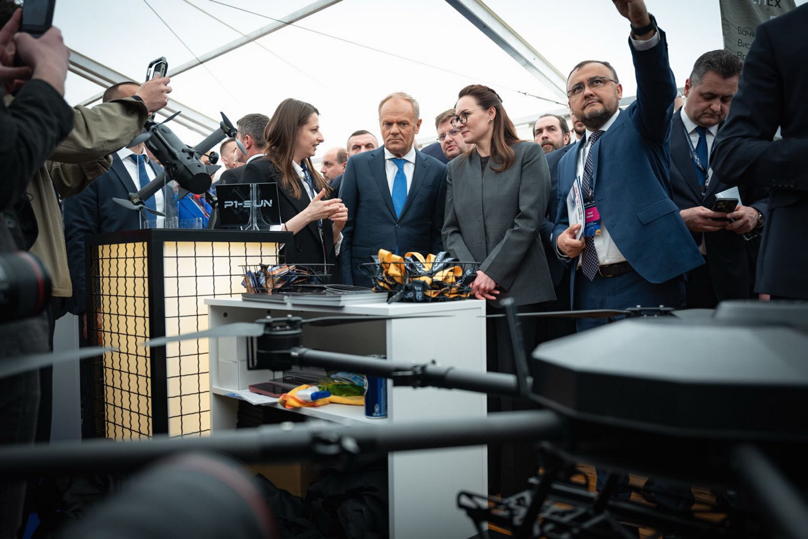 Прем&rsquo;єр&shy;міністр Юлія Свириденко під час візиту в Польщу повідомила, що URC вперше матиме окремий оборонний вимір. Фото з Урядового порталу