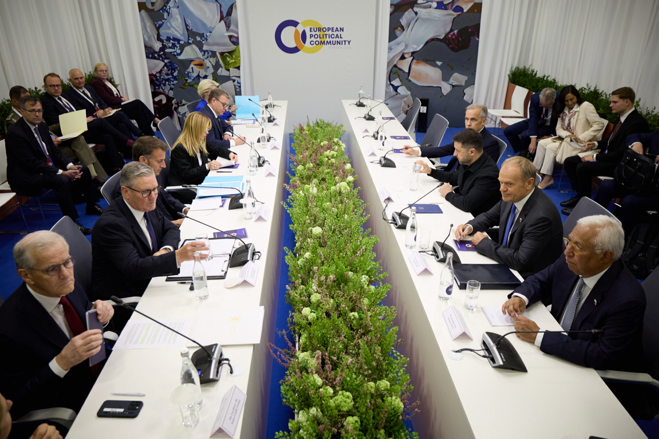 У Єревані Президент України провів зустріч із партнерами у Вашингтонському форматі. Фото з сайту president.gov.ua