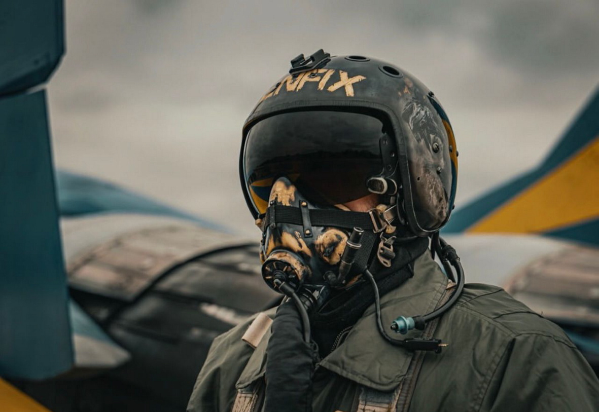 Пілот підтверджує, що за красивою картинкою &mdash; важка робота, дисципліна і психологічне навантаження. Фото Командування Повітряних Сил ЗСУ