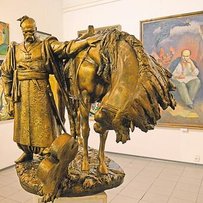 В Будинку художника глядачі зустрічаються з творами митців, присвяченими Великому Кобзареві