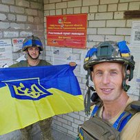 Напис «Україна — понад усе!» залишився неушкодженим 