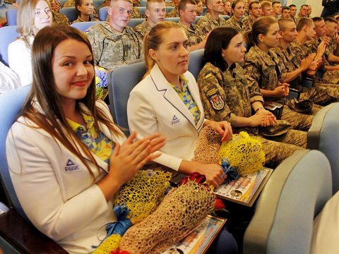 У Києві привітали армійських спортсменів-учасників Олімпіади у Ріо
