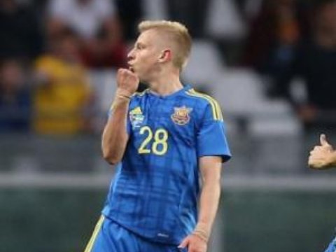 Олександр Зінченко – наймолодший бомбардир в історії збірної України з футболу
