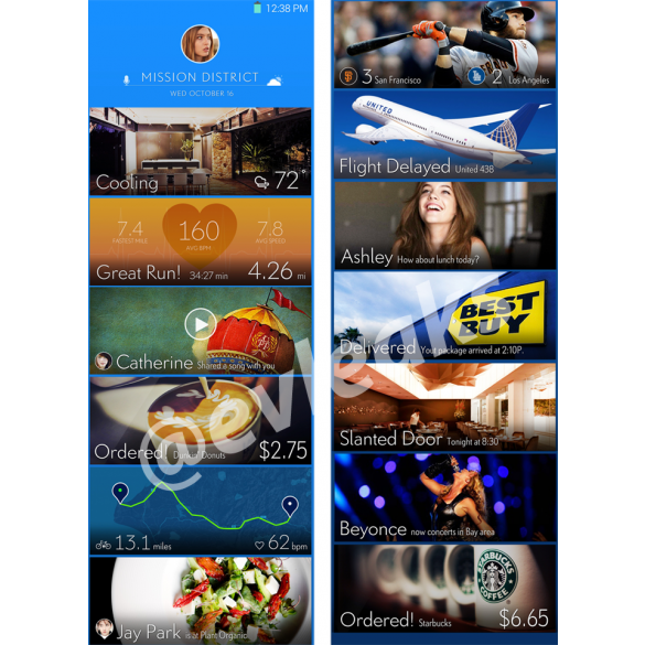 Twitter  Інтерфес Galaxy S5. Фото з сайту ТСН