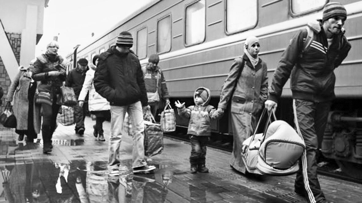 Материкова Україна гостинно приймає мігрантів з Криму. Фото з сайту ipress.ua