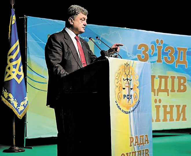 Петро Порошенко покладає на третю владу особливі надії. Фото з сайту zik.ua