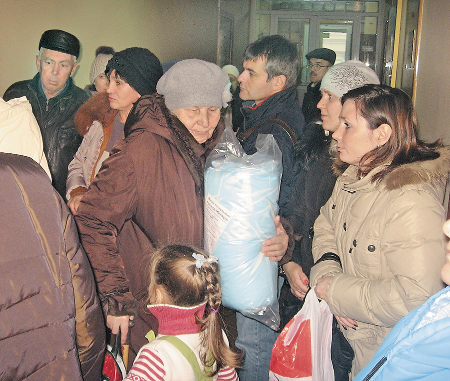 Переселенці з Донбасу дякують одеситам за підтримку і мріють про той час, коли її не потребуватимуть. Фото автора