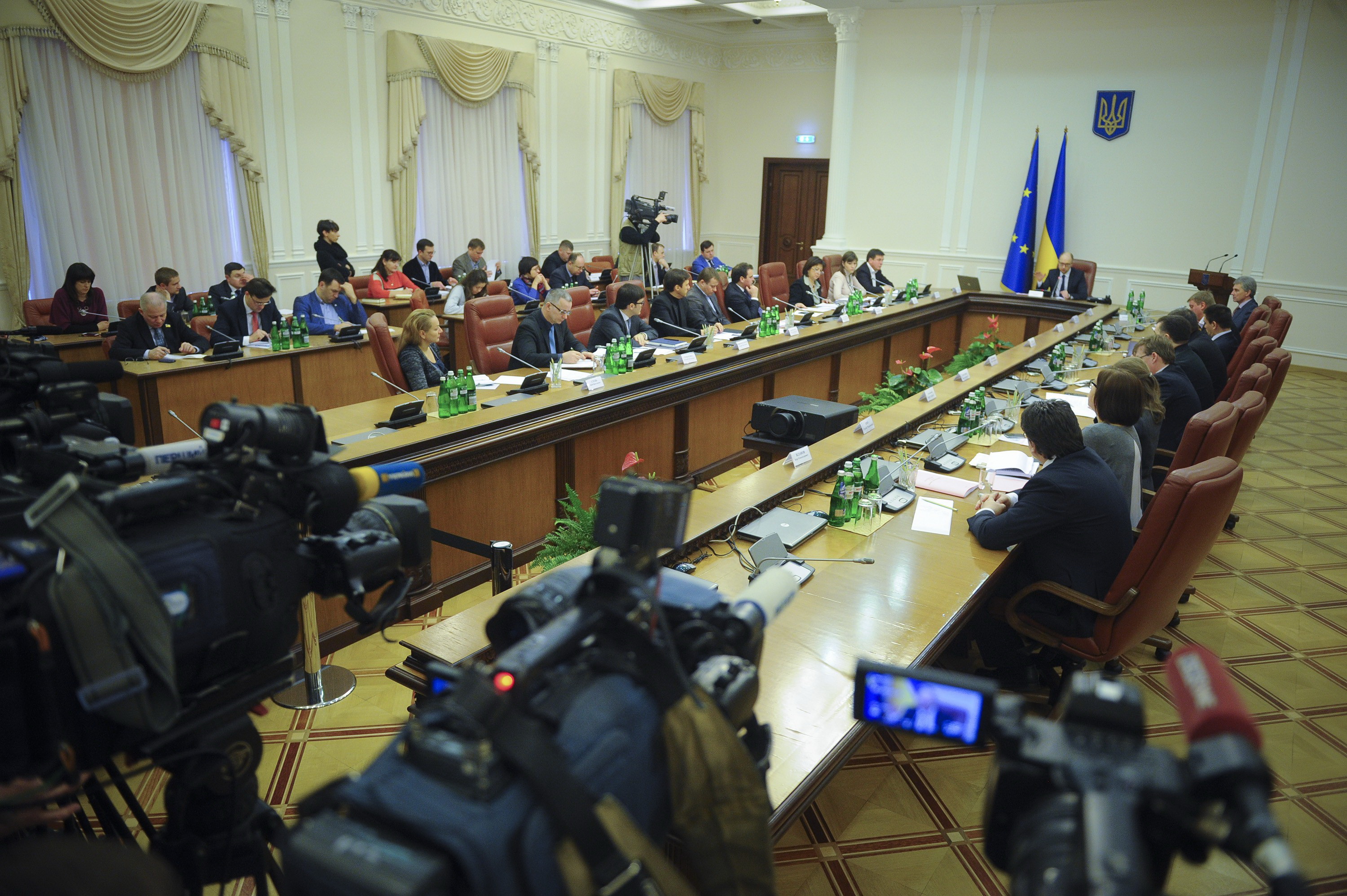 Засідання уряду 14 лютого 2015 року.