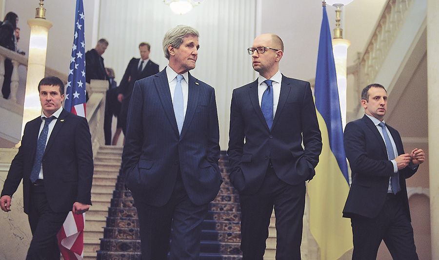 США та Україна наполягають на дотриманні мінських угод. Фото з сайту kmu.gov.ua