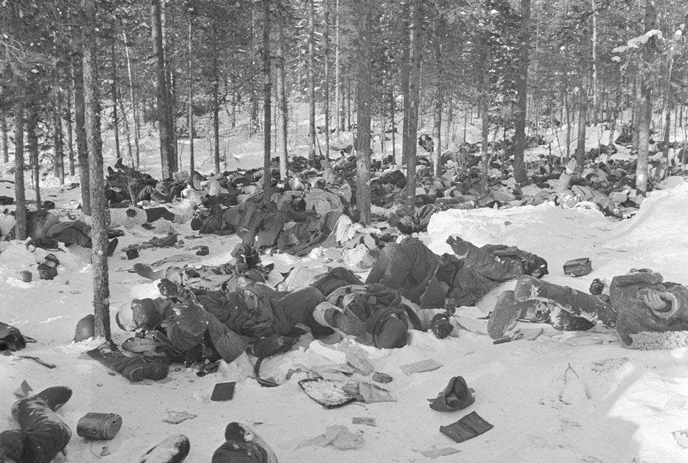 Сталінський режим вбивав цвіт української нації і в фінляндських лісах. Понад 400 солдат, які загинули в бою 1 лютого 1940 року.
