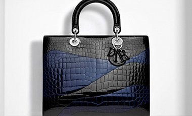 Подібну на цю сумочку від Lady Dior викрали у прибиральниці Газпрому. Фото надане автором