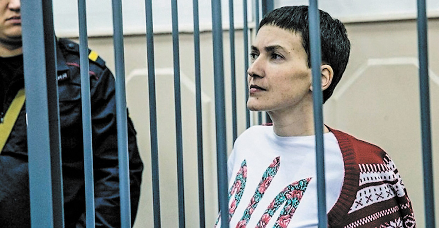 Українці і в російській в’язниці підтримують одне одного. Фото facebook.com
