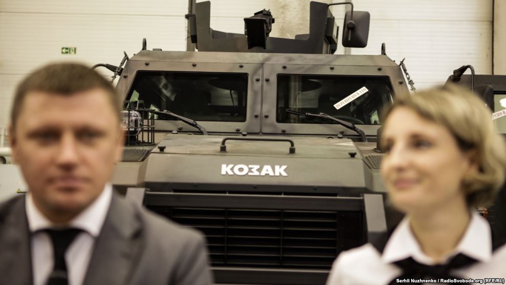 Бронеавтомобіль «Козак-2», який вже використувується в частинах прикордоної служби і Національної гвардії України. Машина призначена для сил спеціальних військових операцій Збройних сил України