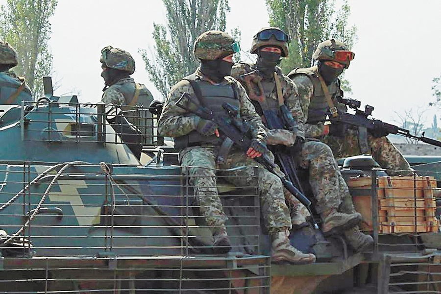 У миколаївських військових нове взуття українського виробництва. Фото надане автором