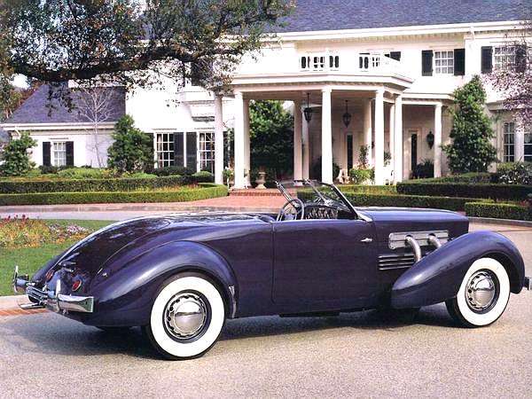  Cord 812 SC Convertible Coupe '1937. 
