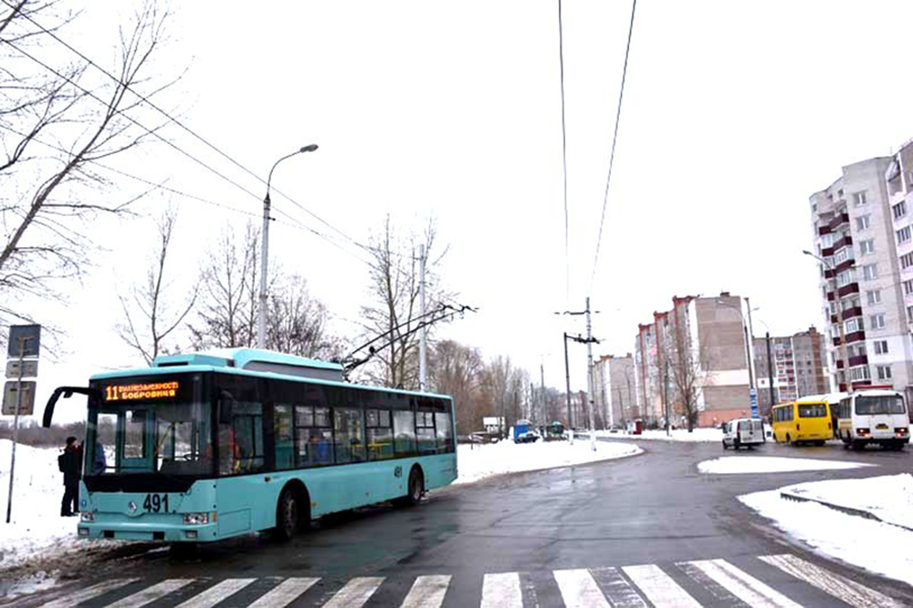 Нова лінія запрацювала і порадувала пасажирів недільного ранку. Фото з сайту Чернігівської міської ради