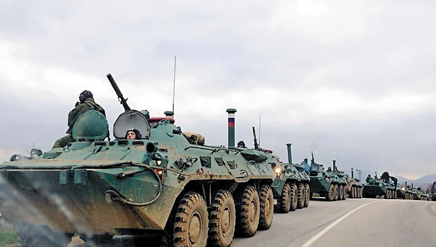 За два роки курортний півострів став потужною військовою базою. Фото з сайту tsn.ua
