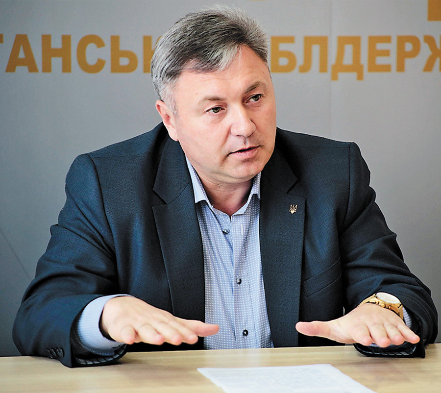 Керівник Луганської обласної військово-цивільної адміністрації Юрій Гарбуз
