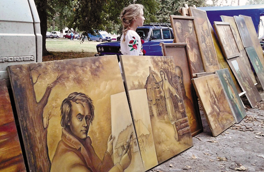 Шевченко надихає художників на переосмислення його образу. Фото з сайту ck-oda.gov.ua