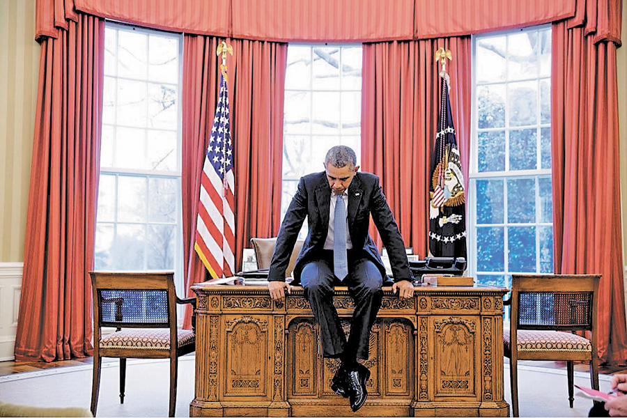Барак Обама переконаний: якби міг балотуватися на третій президентський термін, то переміг би Дональда Трампа. Фото з сайту pbs.twimg.com