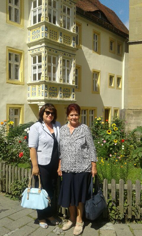 Племінниця Тетяна й тітка Тамара зустрілися в Німеччині. Фото надане автором