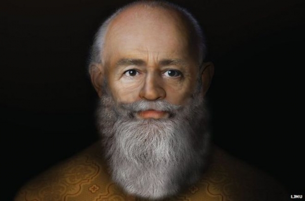 Тривимірний портрет Миколи Чудотворця.