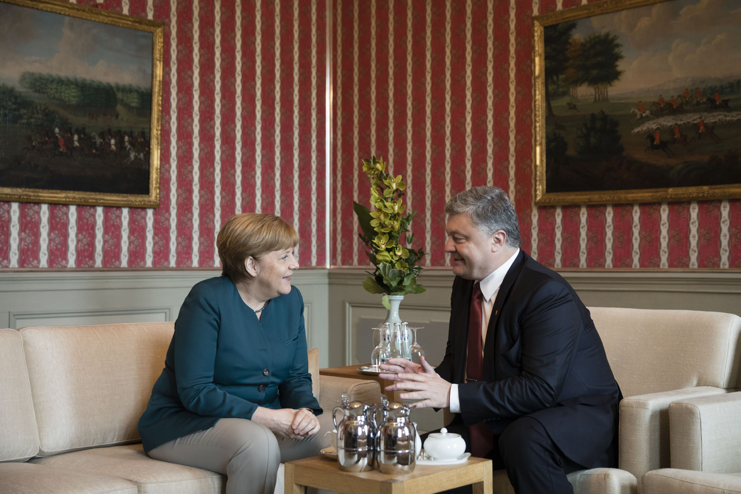 З Ангелою Меркель можна поговорити відверто, але, водночас, предметно й з обопільною користю. Фото Михайла ПАЛІНЧАКА 