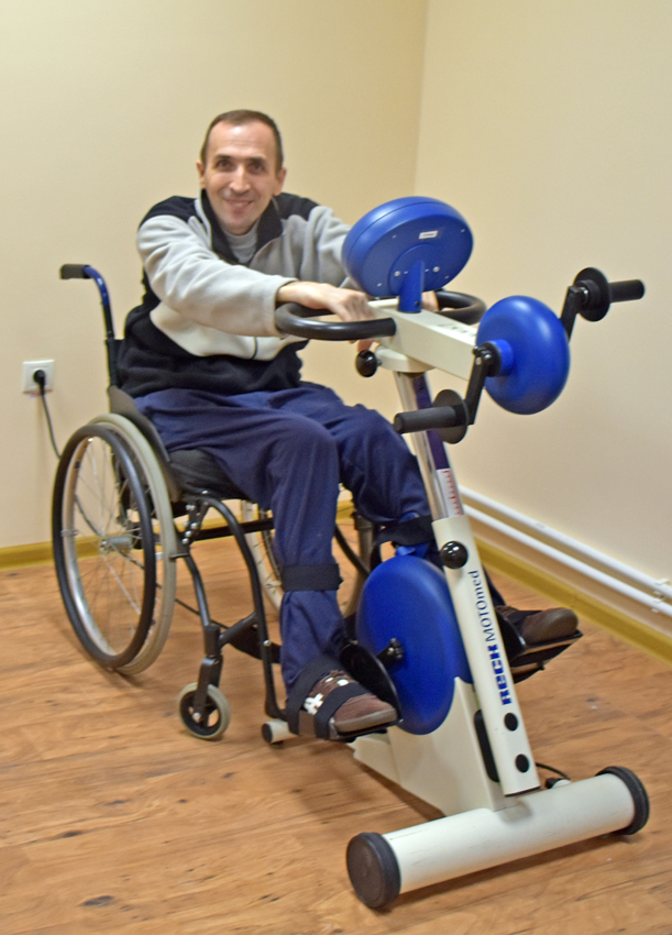 У Вінницькому міському центрі «Гармонія» створено всі умови для реабілітації людей з інвалідністю. Фото з сайту vmr.gov.ua