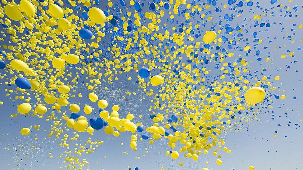 Повітряні кульки у Стокгольмі