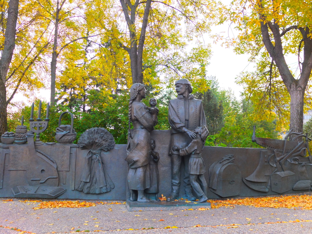 Пам'ятник українцям в Едмонтоні, Альберта Фото: Shutterstock