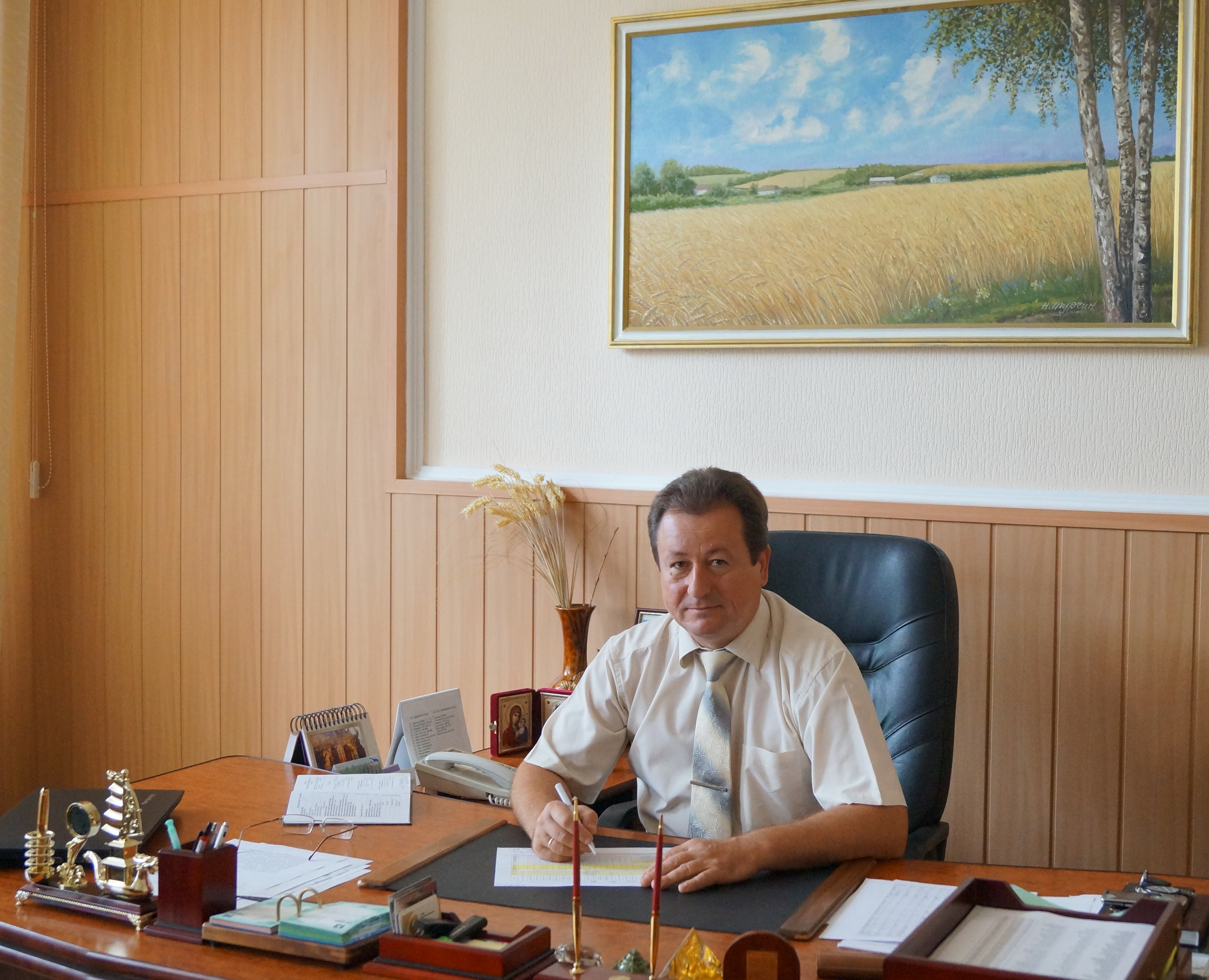 Директор Інституту сільського господарства Північного Сходу Національної академії аграрних наук Віктор Кабанець.