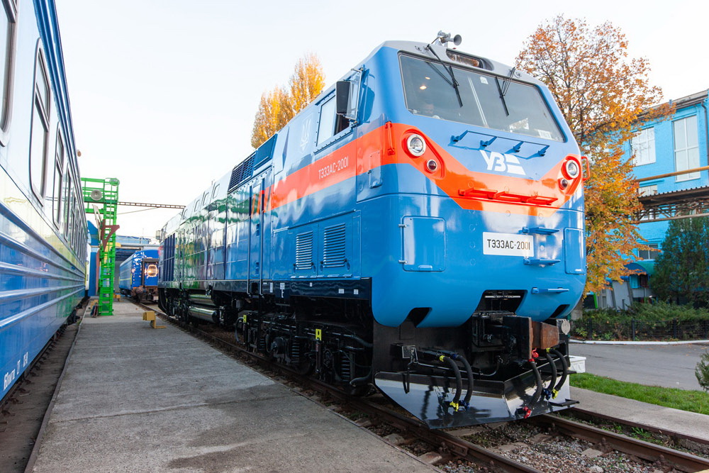 Американський тепловоз «Тризуб» успішно пройшов тестові випробування. Фото надане автором