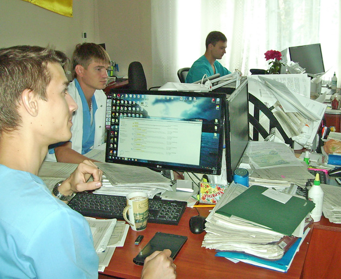 У Луганському онкодиспансері змушені працювати у фактично нестерпних умовах. Фото автора