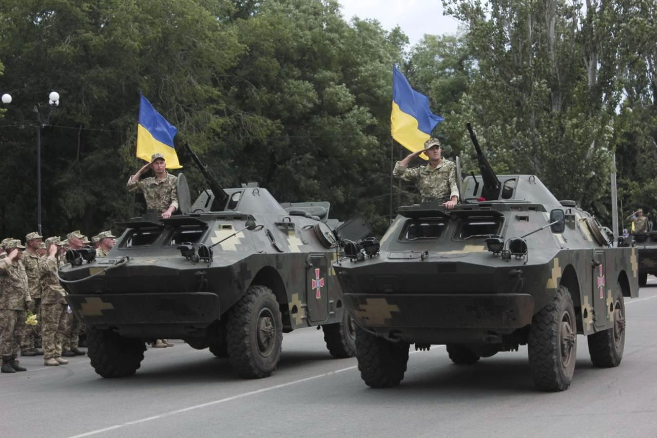 Військові продемонстрували техніку. Фото надане автором