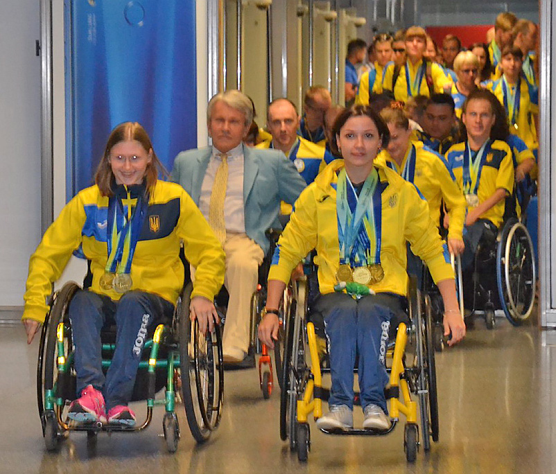 Українські паралімпійці стали найкращими у Європі. Фото з сайту fbcdn.net