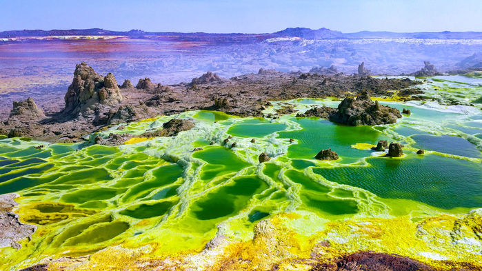 У деяких геотермальних озерах Східно-Африканської рифтової долини життя просто неможливе. (Фото: Purificación López-García / CNRS) Відкрити в повному розмірі