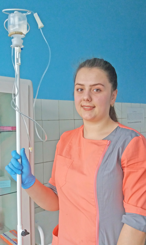Маніпуляційна медсестра Оксана. Фото автора
