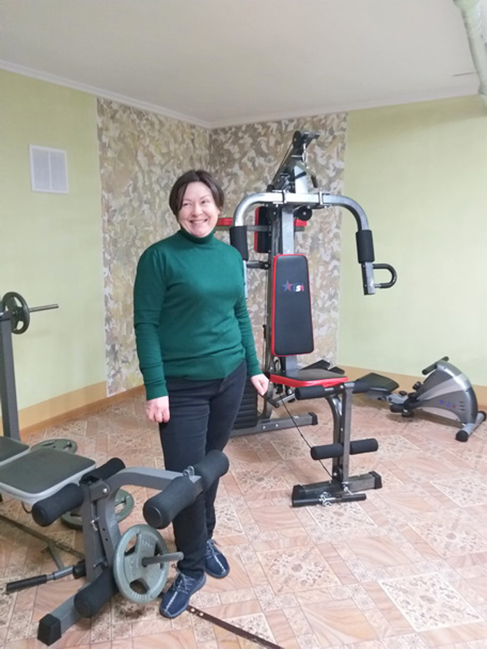 Ірина Баришенко й сама ходить на заняття до сімейного спортивного клубу. Фото автора та зі сторінки групи &laquo;Євсуг&raquo; у Фейсбуці