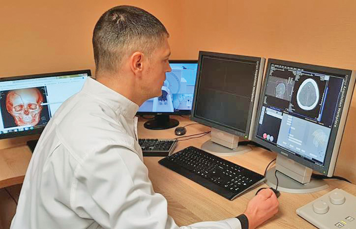 Тепер Біловодська центральна районна лікарня має комп&rsquo;ютерний томограф. Фото з сайту Луганської ОДА у Фейсбуці