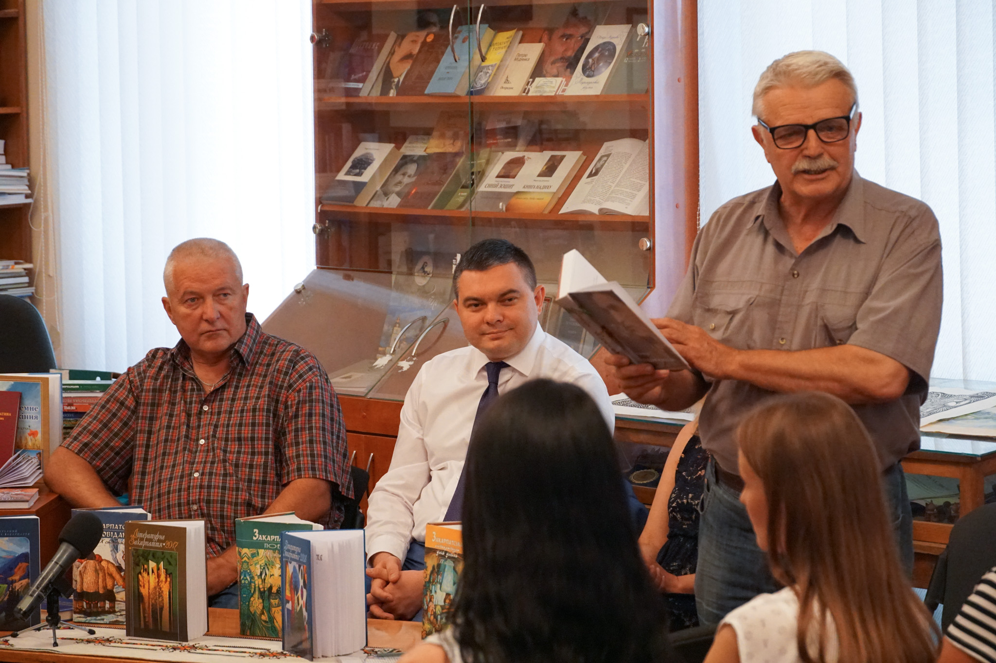 Поет Василь ГУСТІ – один із ініціаторів знакової виставки. Фото надав автор