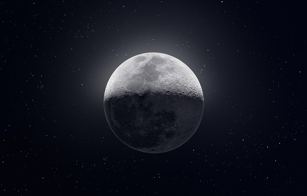 Місяць. Credit: Andrew McCarthy