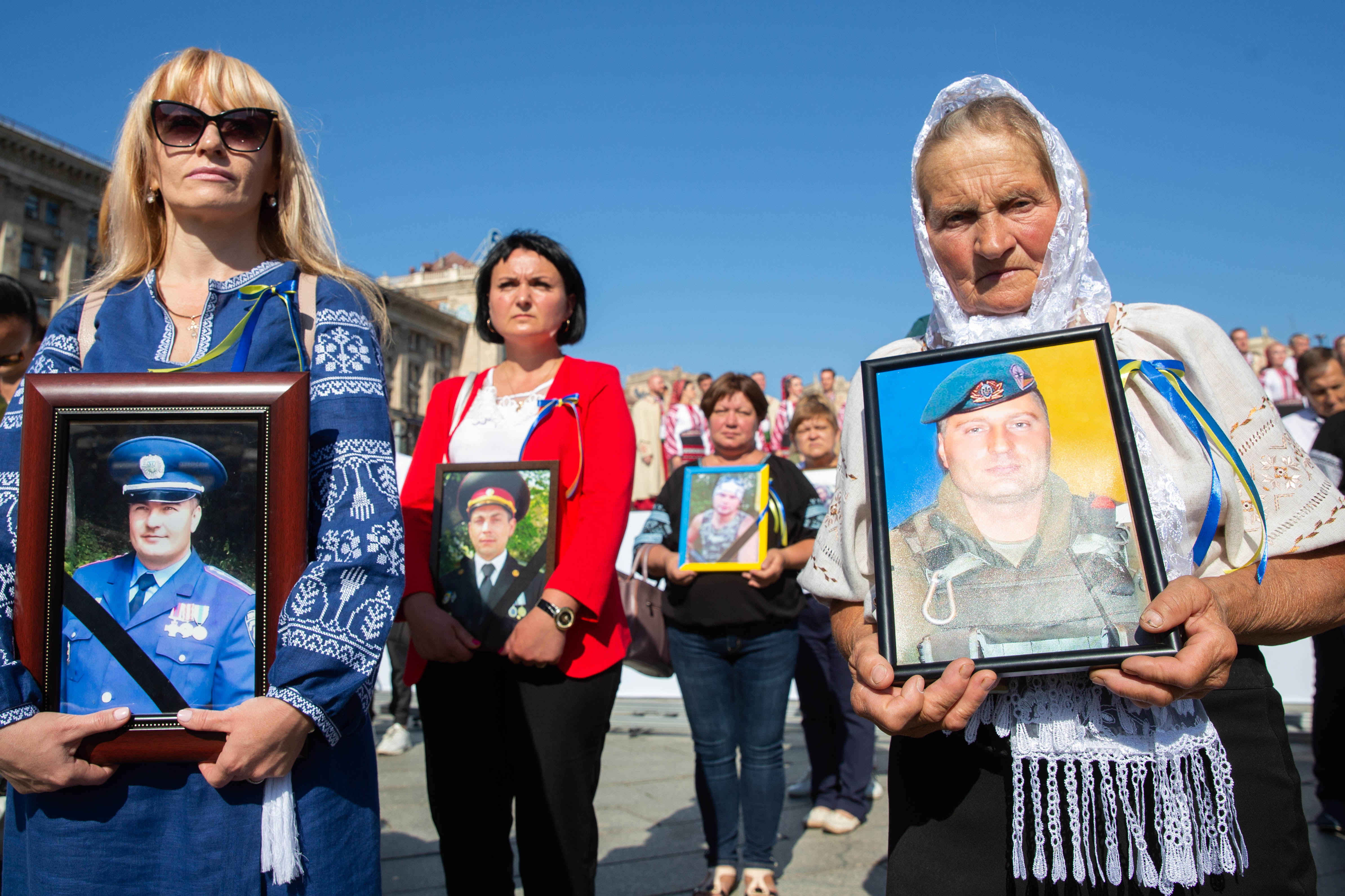 Вдови і матері загиблих ніколи не пробачать агресорові...