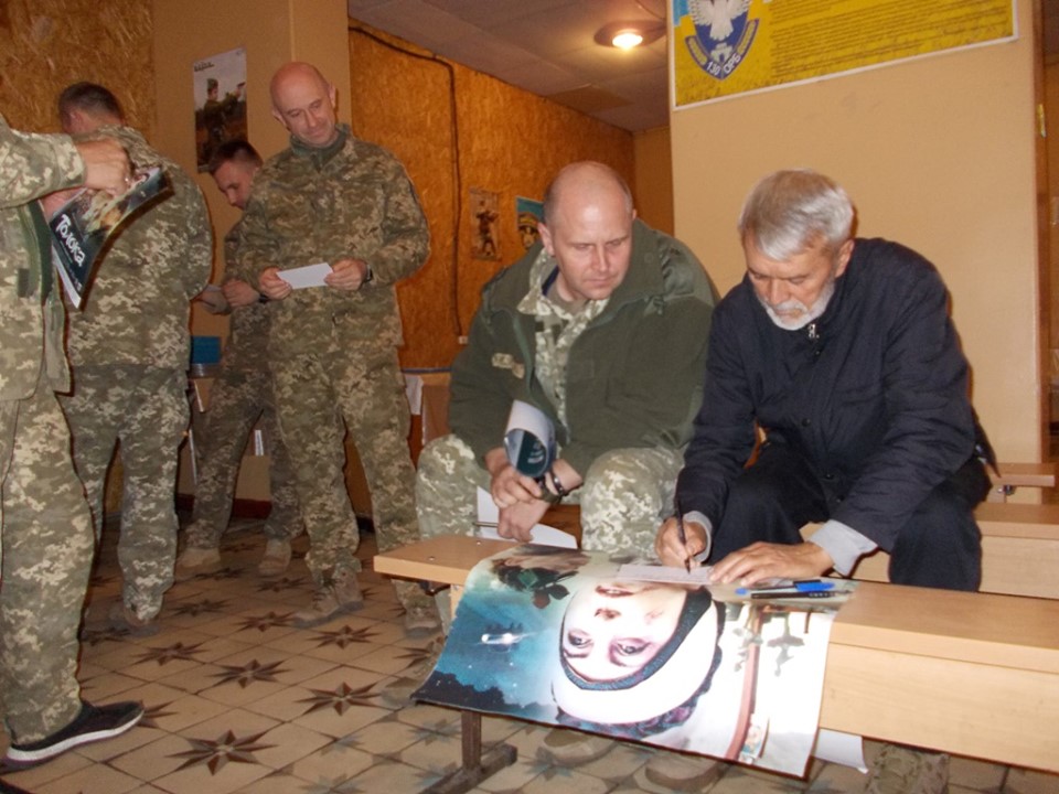 Допрем’єрний показ фільму «Толока» режисера Михайла Іллєнка відбувся на Луганщині. Фото зі сторінки ЦВС ОТУ «Північ» у фейсбуці