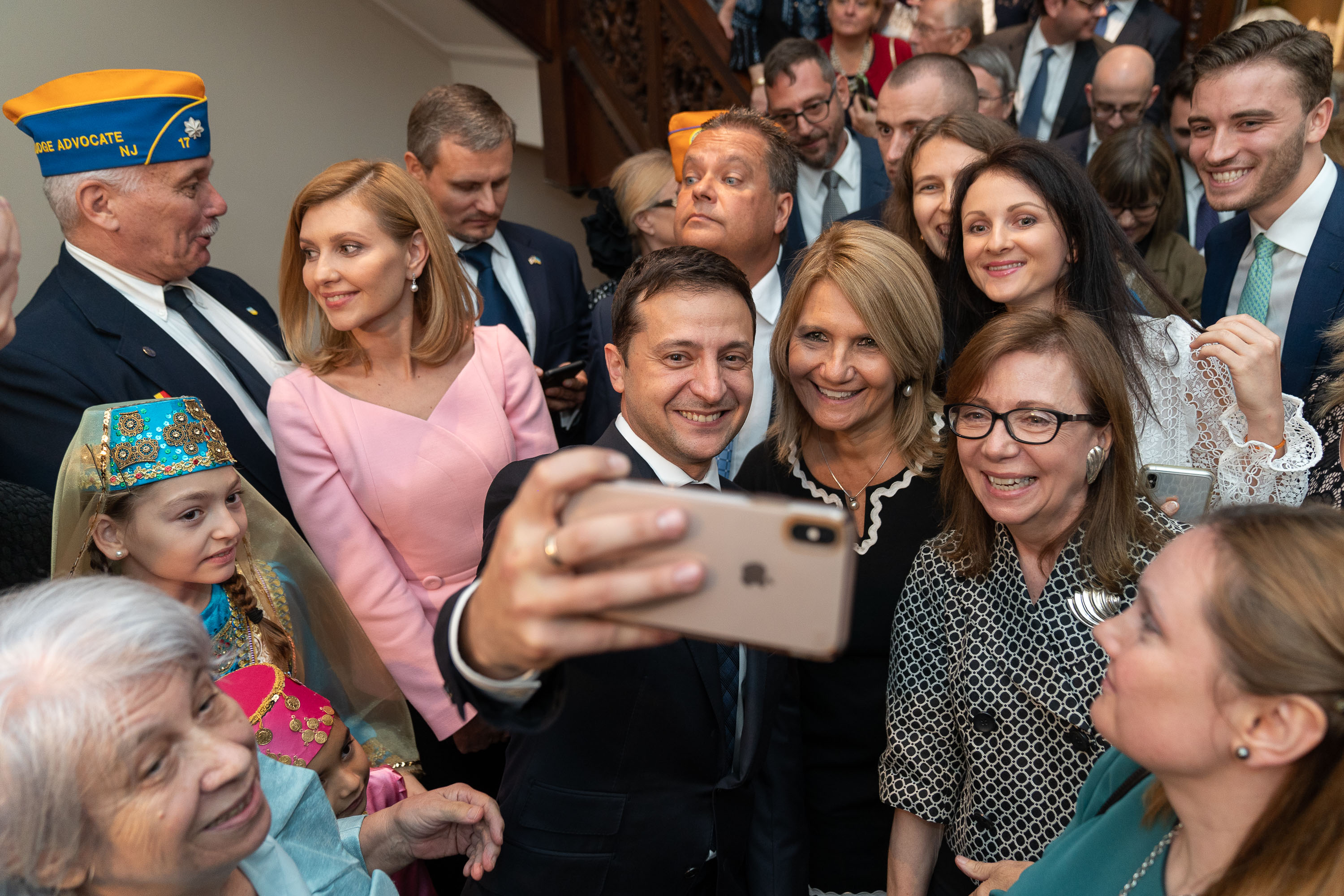 Представники діаспори щиро бажають главі держави успішних перемовин в Америці. Фото з сайту president.gov.ua