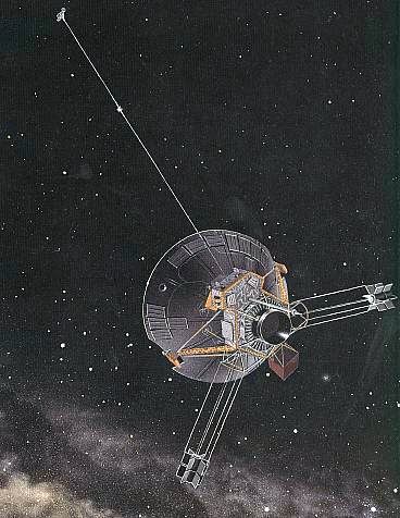 «Піонер-10» – безпілотний космічний апарат NASA, призначений головним чином для вивчення Юпітера. Це перший апарат, що розігнався до третьої космічної швидкості, пролетів повз Юпітер і сфотографував його.