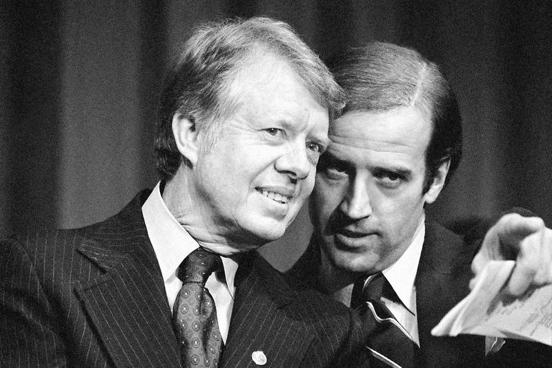 З президентом Джиммі Картером, 1978 год. Фото: AP Photo / Barry Thumma  