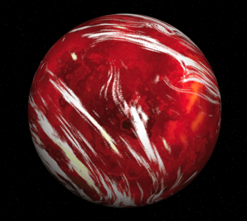 Художня концепція G 9-40b, яка може бути кам'яною планетою, удвічі більшою, ніж Земля. Зображення надано NASA