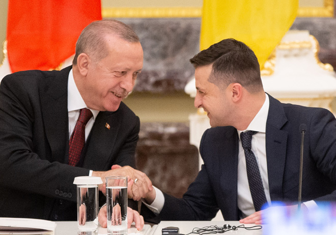 Президенти України та Туреччини у відкритій і дружній атмосфері домовлялися розбудовувати політичне й економічне партнерство. Фото з сайту president.gov.ua